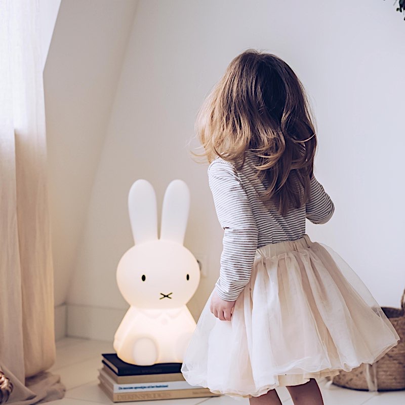 Lampe LED rechargeable Miffy - Veilleuse Lapin blanc - Mr Maria